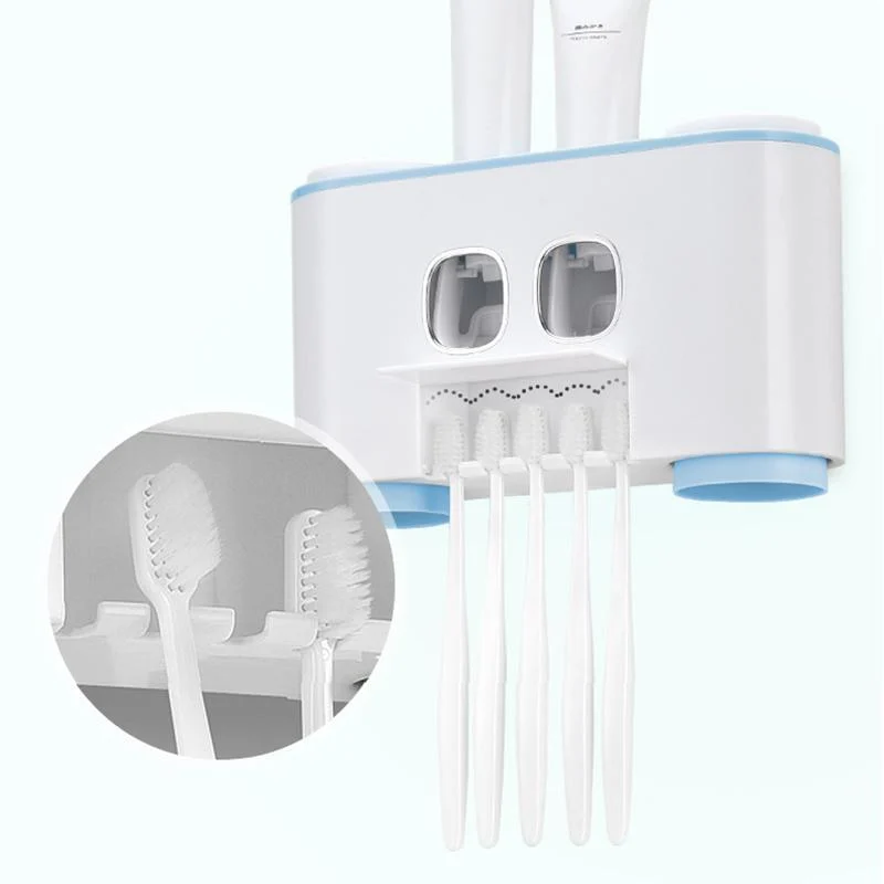 Automatic Toothpaste Dispenser with Toothbrush Holder -Bathlova