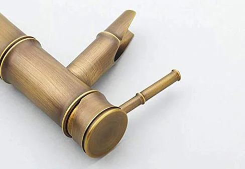 Bamboo Shape Single Handle Hot and Cold Water Tap -Bathlova