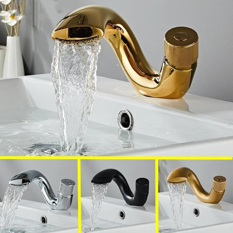 Basin Tap Bathroom Sink Mixer Tap Washbasin Single Handle Tap -Bathlova