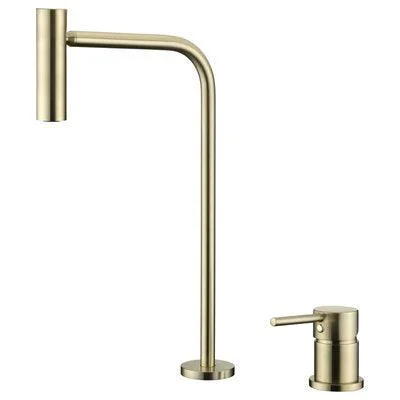 Basin Tap Bathroom Widespread Creative Brass Water Mixer Tap -Bathlova