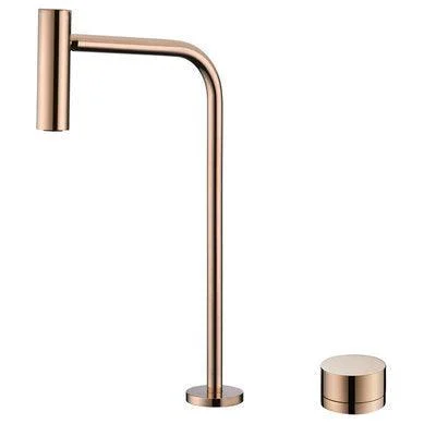 Basin Tap Bathroom Widespread Creative Brass Water Mixer Tap -Bathlova