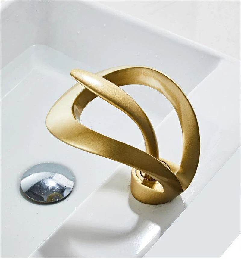 Basin Tap Black Bathroom Tap Brass Creative Sink Mixer Tap -Bathlova