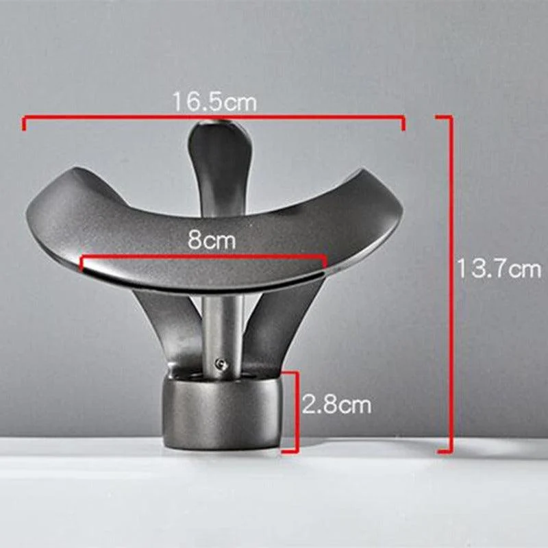 Basin Tap Black Bathroom Tap Brass Creative Sink Mixer Tap -Bathlova