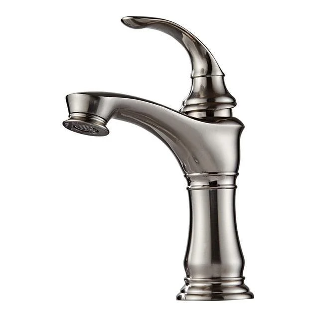 Basin Tap Brushed Nickel Brass Tap Bathroom Sink Basin Mixer Tap -Bathlova