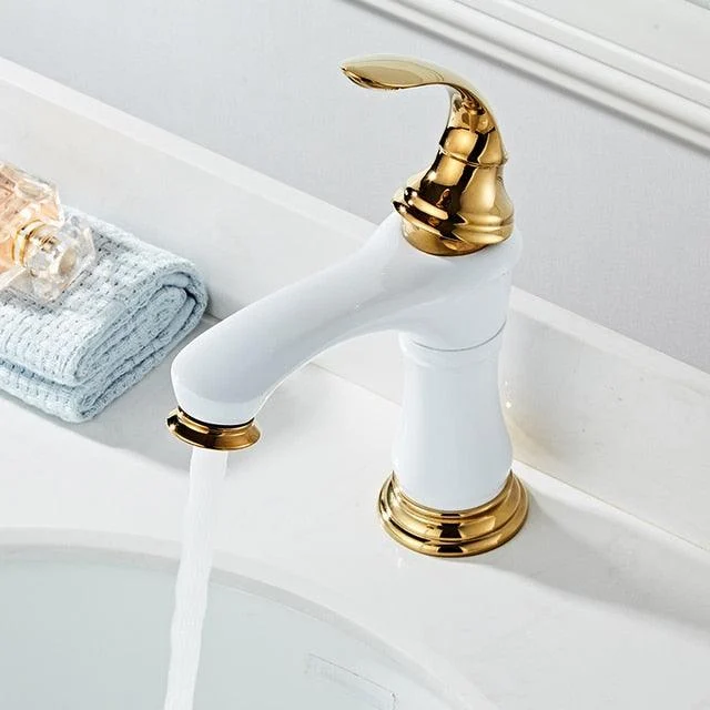 Basin Tap Brushed Nickel Brass Tap Bathroom Sink Basin Mixer Tap -Bathlova