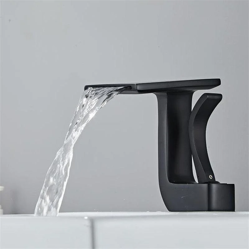 Basin Tap Deck Mounted Bathroom Tap Crane Waterfall Tap -Bathlova