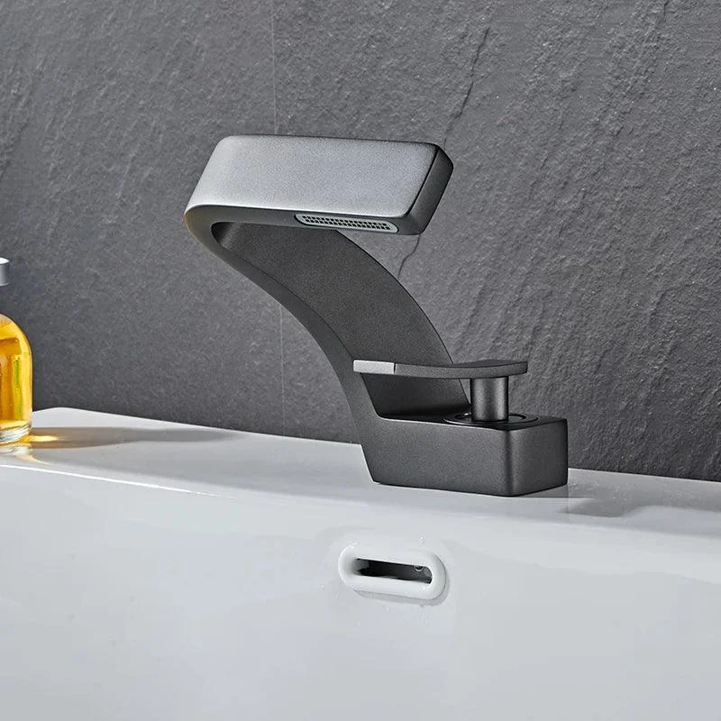 Basin Tap Deck Mounted Waterfall Bathroom Vessel Sink Mixer Tap -Bathlova