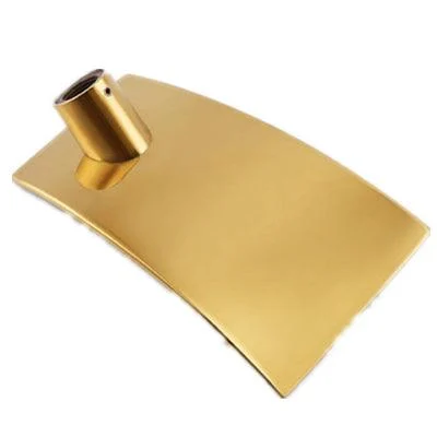 Basin Tap Gold Bathroom Tap In-Wall Black Waterfall Tap -Bathlova