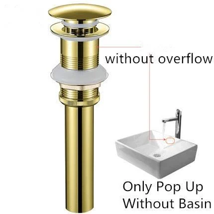 Basin Tap Gold Bathroom Tap Mixer Tap Wash Basin Tap -Bathlova