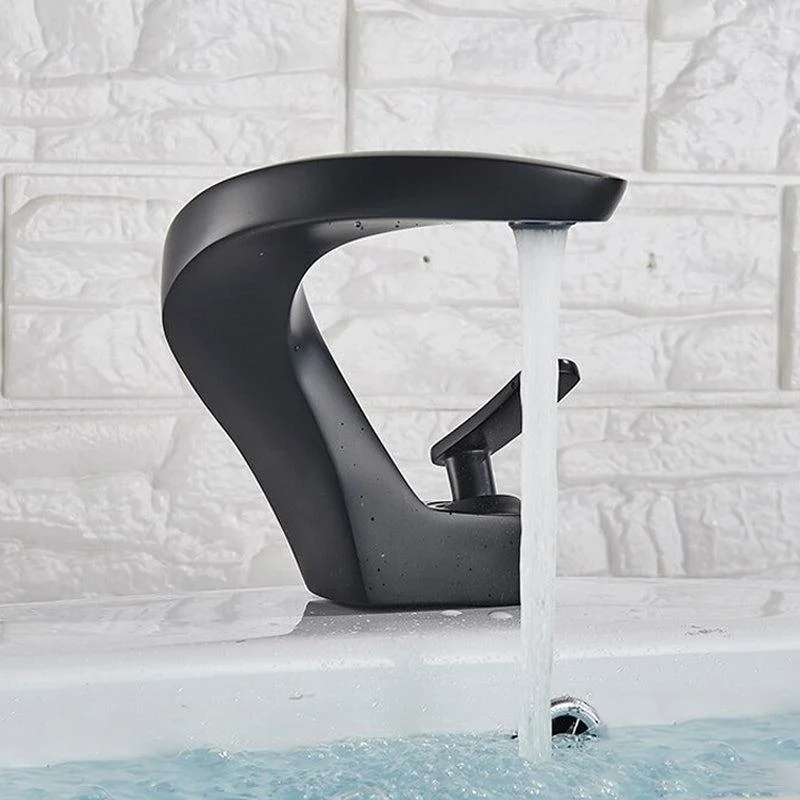 Basin Tap Modern Bathroom Mixer Tap Brass Deck Mount Tap -Bathlova