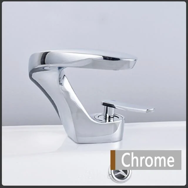 Basin Tap Modern Bathroom Mixer Tap Brass Deck Mount Tap -Bathlova