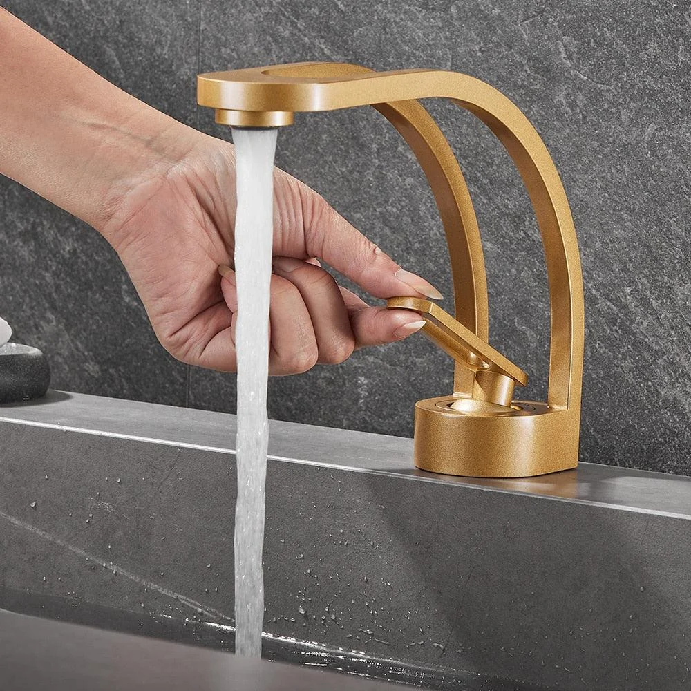 Basin Tap Modern Bathroom Tap Wash Basin Single Handle Tap -Bathlova