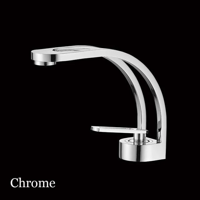 Basin Tap Modern Bathroom Tap Wash Basin Single Handle Tap -Bathlova