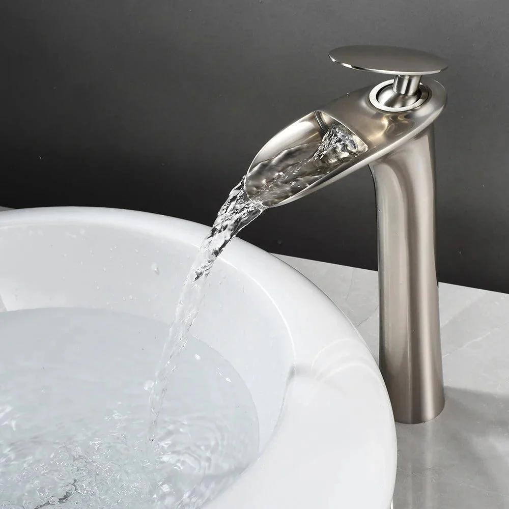 Basin Tap Modern Bathroom Tap Waterfall Tap Single Water Tap -Bathlova