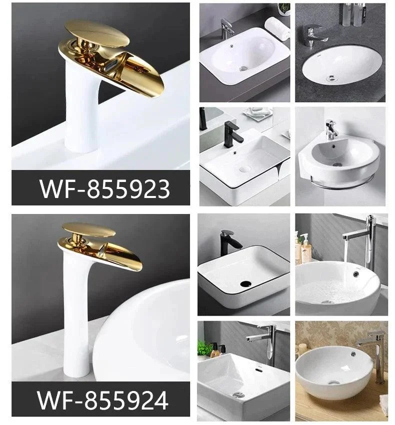 Basin Tap Modern Bathroom Tap Waterfall Tap Single Water Tap -Bathlova