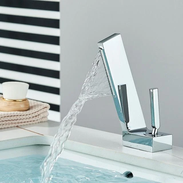 Basin Tap Modern Washbasin Mixer Tap Single Hole Crane Bath Tap -Bathlova