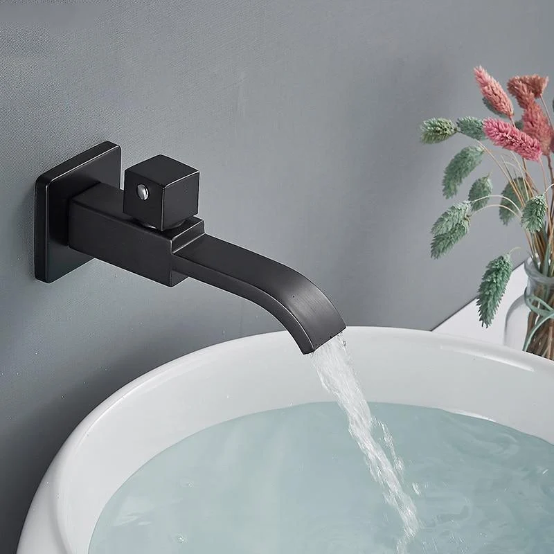 Basin Tap Wall Mounted Concealed Bathroom Tap Single Handle Tap -Bathlova