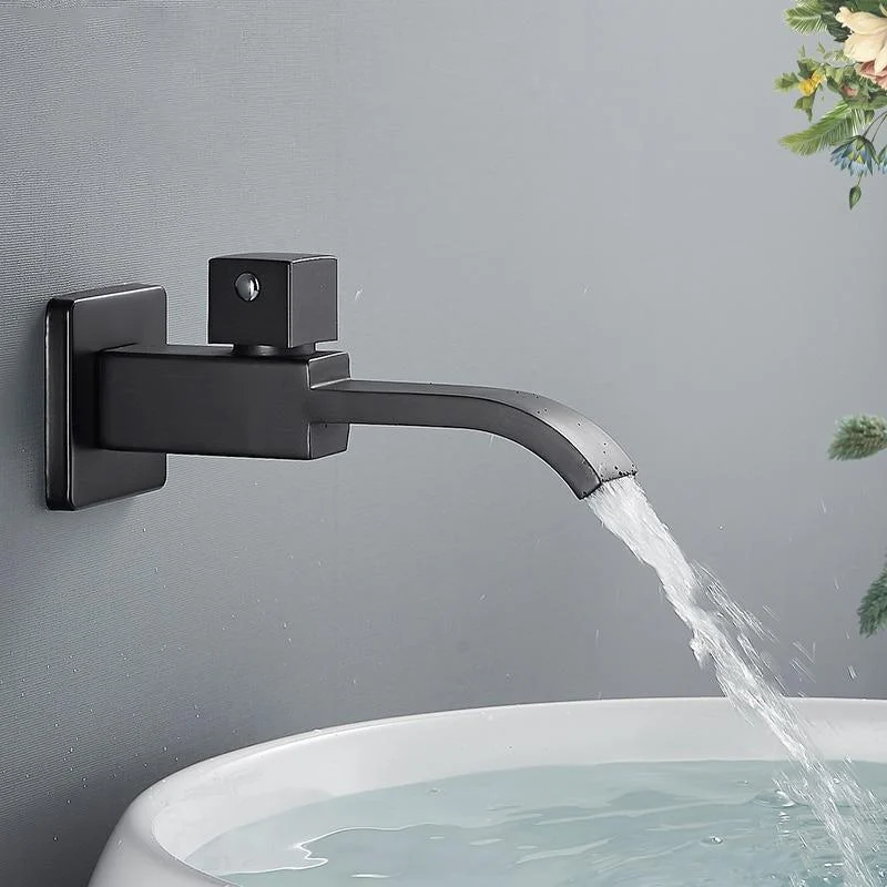 Basin Tap Wall Mounted Concealed Bathroom Tap Single Handle Tap -Bathlova