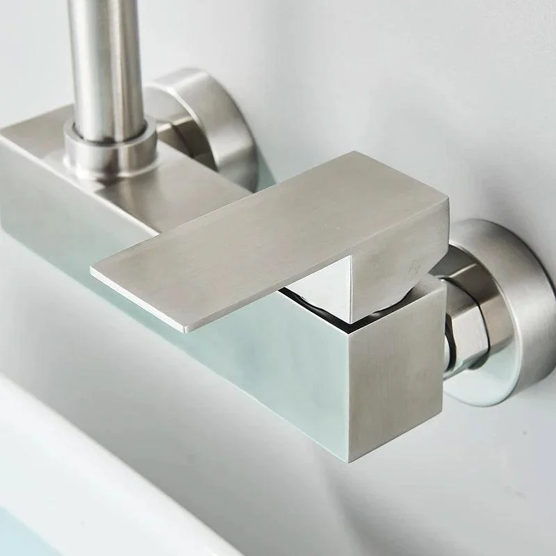 Basin Tap Wall-mounted Sink Tap Bathroom Single Tap Swivel Tap -Bathlova