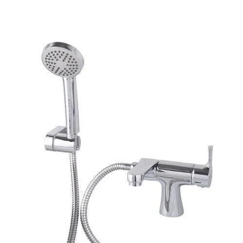 Basin Tap With Hand Shower Cold And Hot Water Mixer Bathtub Tap -Bathlova