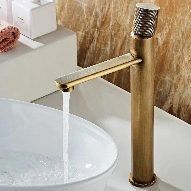 Basin Taps Antique Bronze Bathroom Sink Tap Deck Mounted Tap -Bathlova