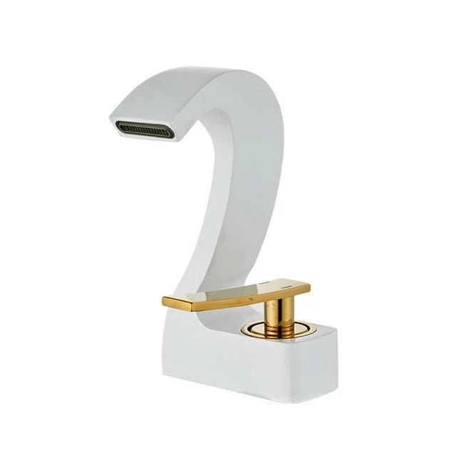 Basin Taps Bathroom Taps Single Lever Brass Water Mixer Tap -Bathlova