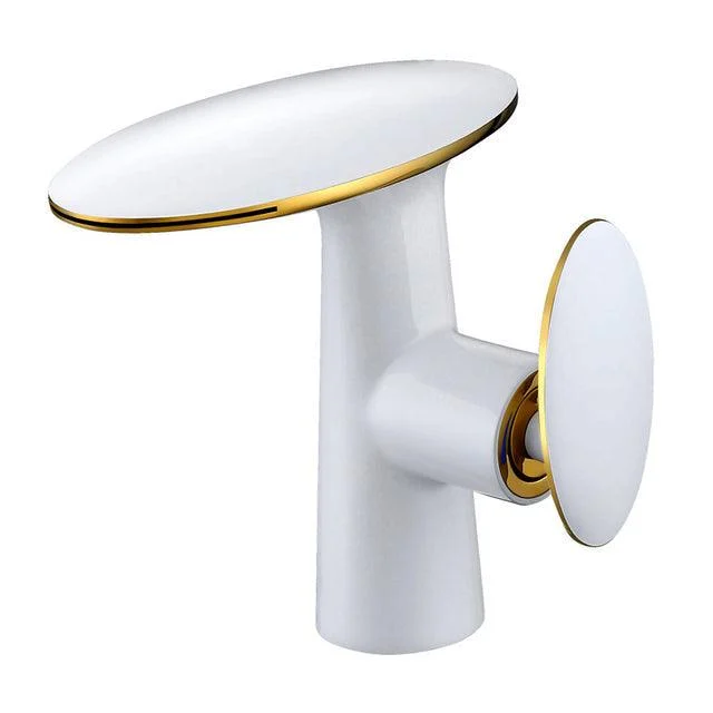 Basin Taps Waterfall Bathroom Tap Cold and Hot Water Mixer Tap -Bathlova