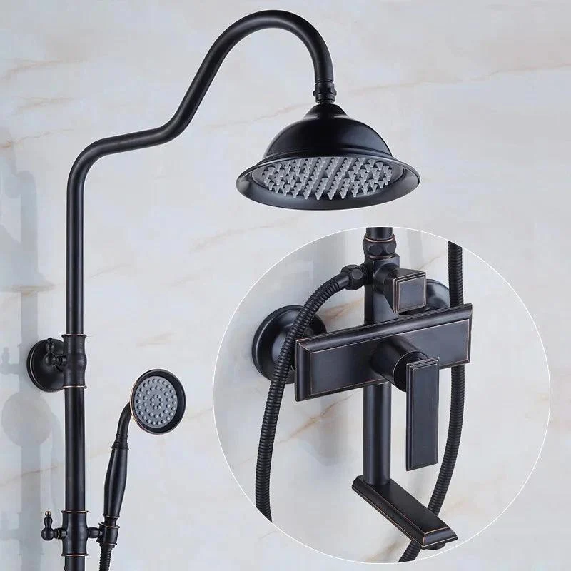 Bath and Shower Mixers Rainfall Shower Tap Set With Hand Shower -Bathlova