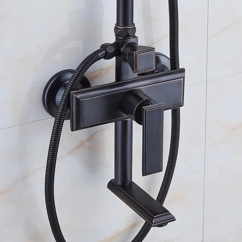 Bath and Shower Mixers Rainfall Shower Tap Set With Hand Shower -Bathlova