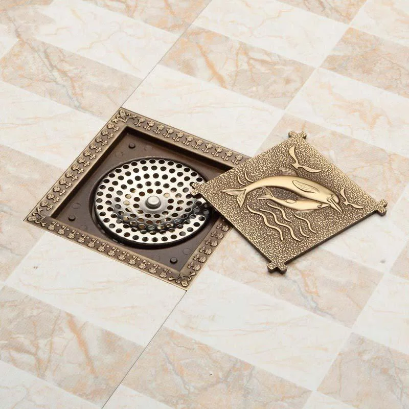 Bath Drains Strainer Hair Bathroom Floor Drain Waste Grate Drain -Bathlova