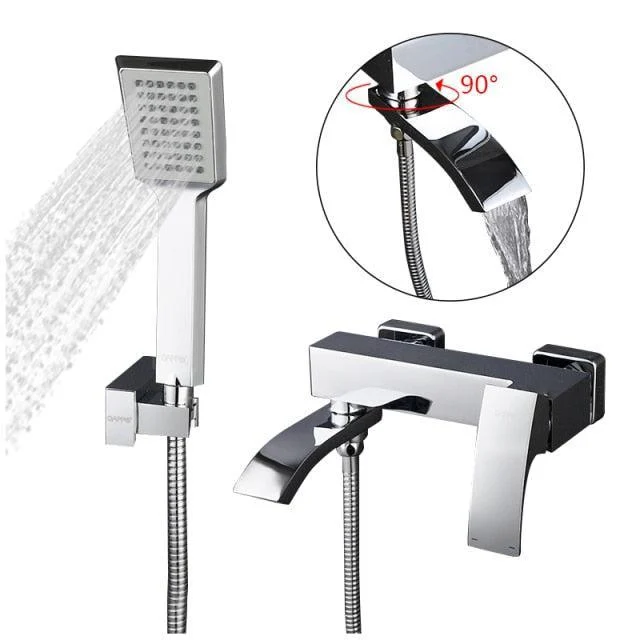 Bath Rain Shower Tap Bathtub Tap Tap Wall Bathroom Shower Tap -Bathlova