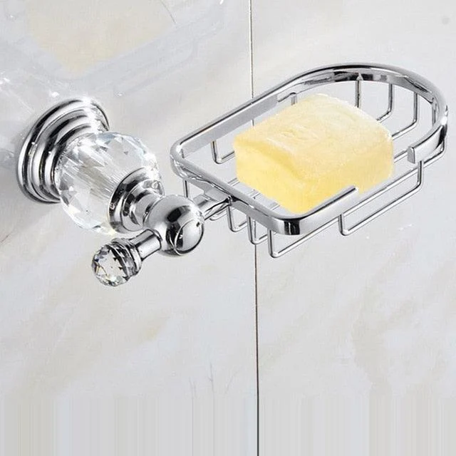 Bathroom Accessories Chrome Polished Wall Mounted Bathroom Products -Bathlova