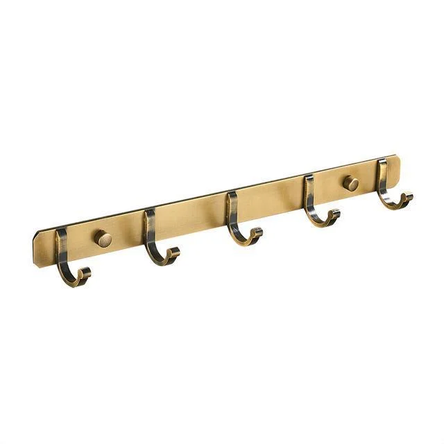 Bathroom Accessories Set Brass Antique Bathroom Shelves Towel Bar -Bathlova