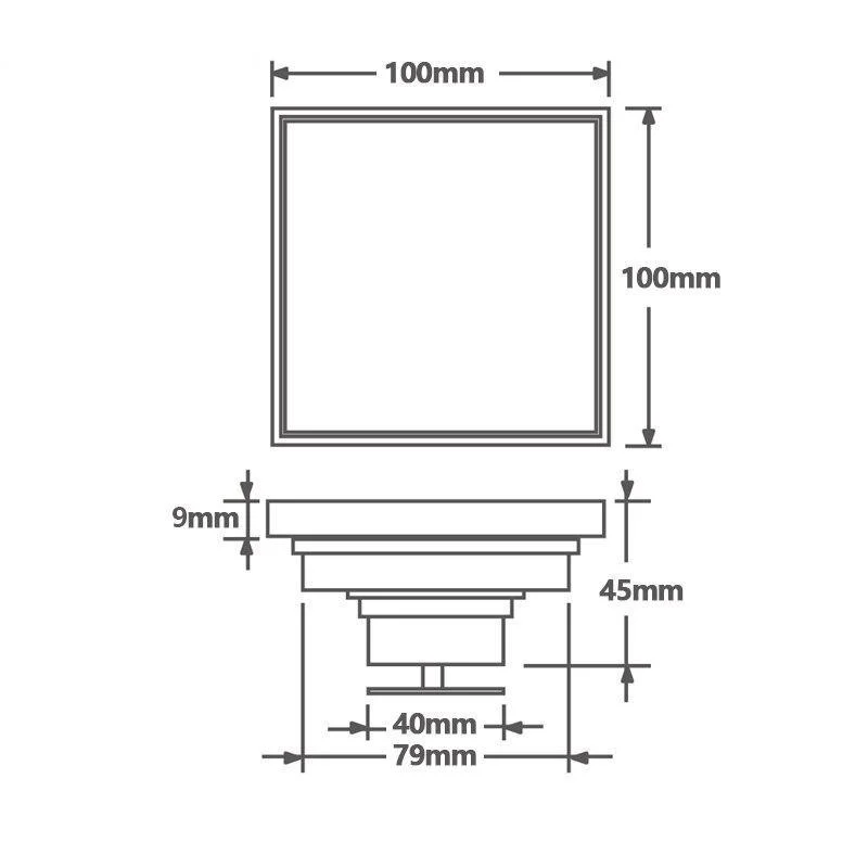 Bathroom Accessories Shower Floor Drain -Bathlova