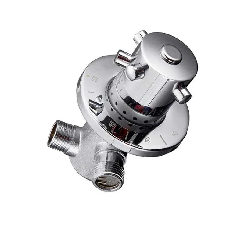 Bathroom Accessories Thermostatic valve Chrome Mixer Tap Valves -Bathlova