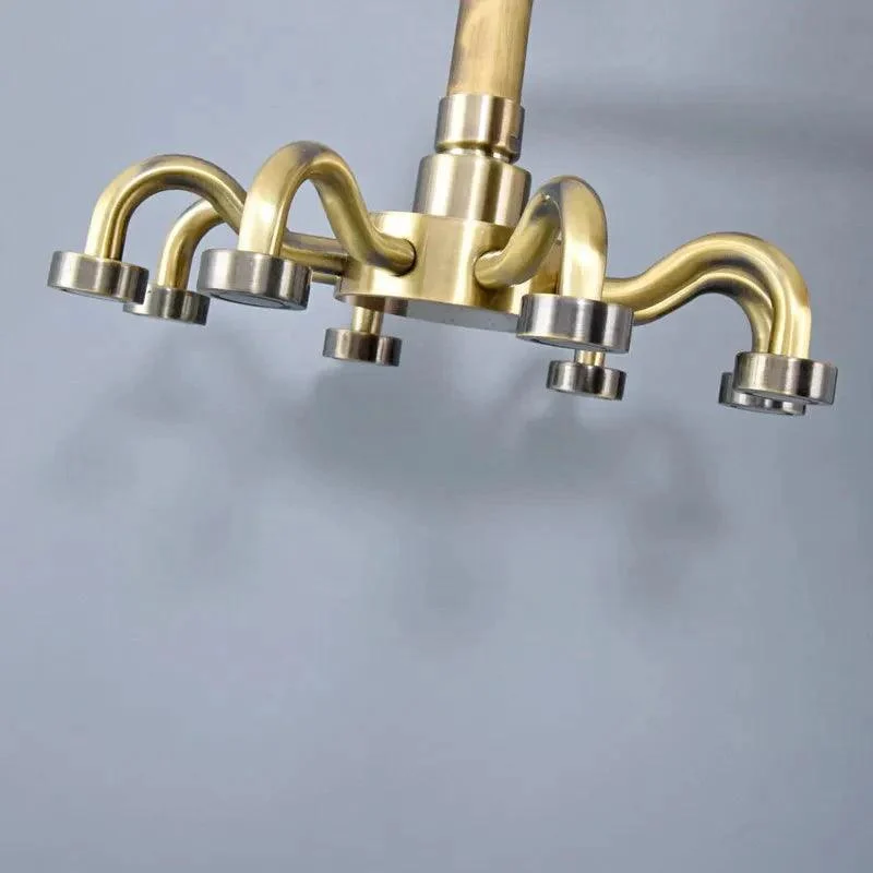 Bathroom Accessory Antique Bronze Water Saving Top Rain Shower Head -Bathlova