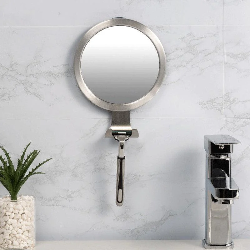 Bathroom Anti-fog Mirror Powerful Suction Cup Bath Shower Mirrors -Bathlova