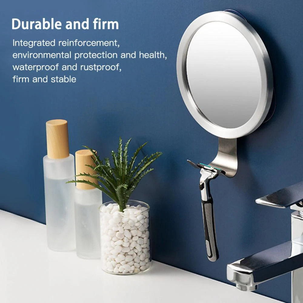 Bathroom Anti-fog Mirror Powerful Suction Cup Bath Shower Mirrors -Bathlova