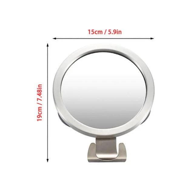 Bathroom Anti-fog Mirror Powerful Suction Cup Bath Shower Mirrors -Bathlova