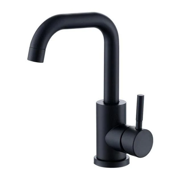 Bathroom Basin Tap Stainless Steel Crane Tap 360 Rotation Tap -Bathlova