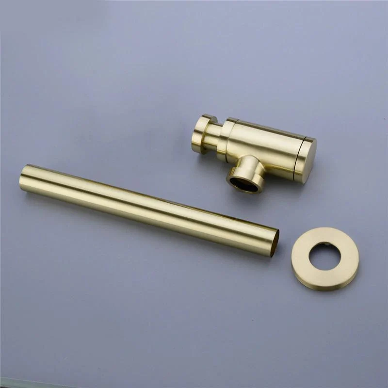 Bathroom Brass Basin Sink Tap Bottle Trap Drain Kit -Bathlova