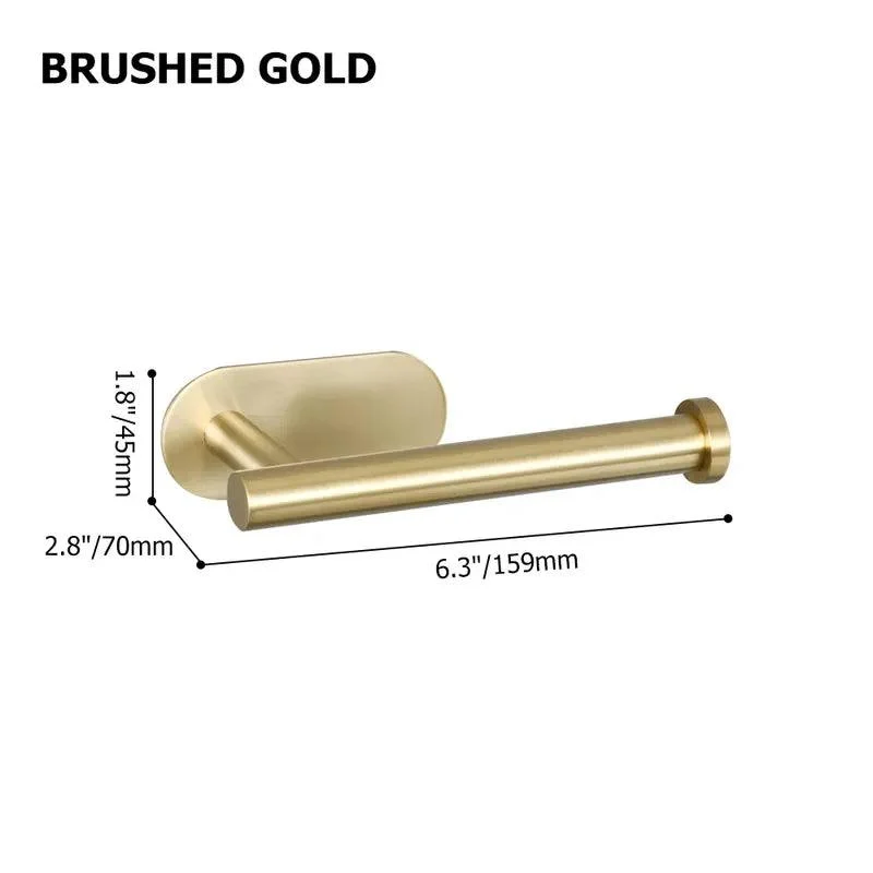 Bathroom Brushed Gold Stainless-Steel Tissue Holder -Bathlova