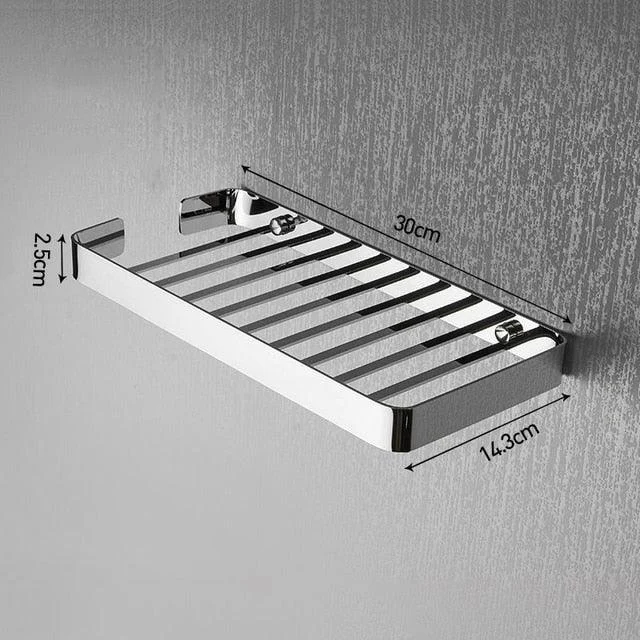 Bathroom Corner Shelves Organizer Wall Shelf Shower Storage Shelf -Bathlova