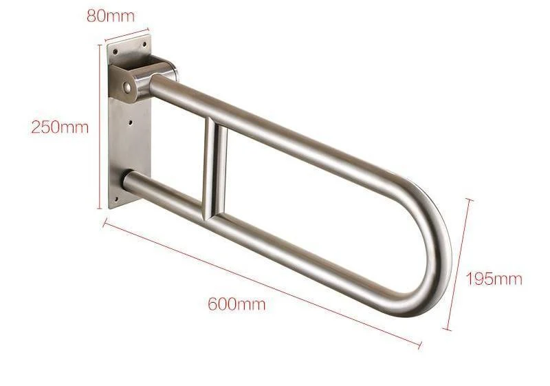 Bathroom Folding Disability Grab Bar -Bathlova