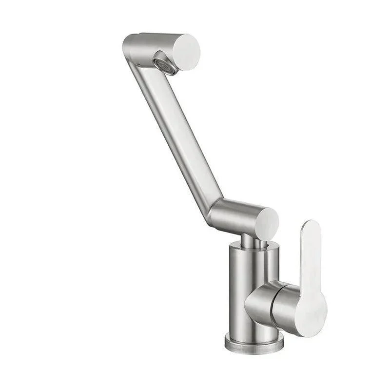 Bathroom Folding Tap 360 Degree Rotation Single Handle Folding Tap -Bathlova