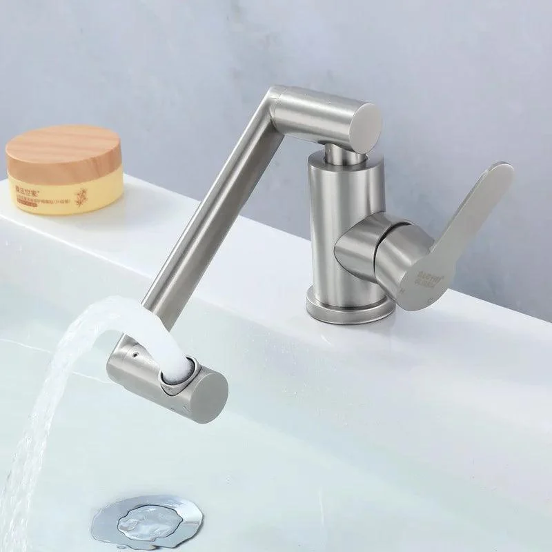 Bathroom Folding Tap 360 Degree Rotation Single Handle Folding Tap -Bathlova