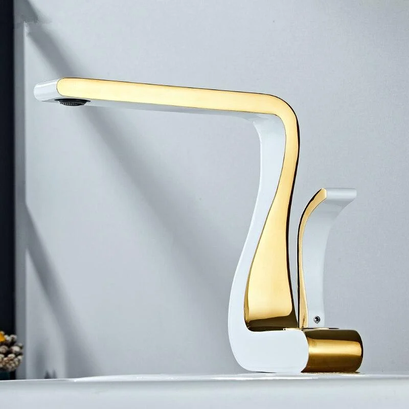 Bathroom Mixer Tap Brass Wash Basin Tap Sink Retro Tap -Bathlova