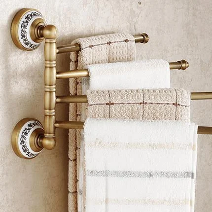 Bathroom Movable Towel Holder Bars -Bathlova