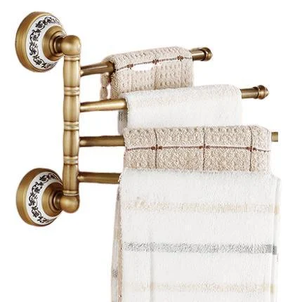 Bathroom Movable Towel Holder Bars -Bathlova