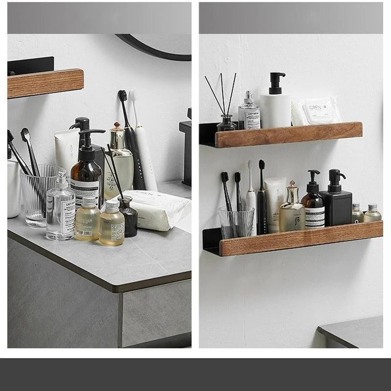 Bathroom Rack Wall-mounted Shower Room Nordic style Shelf Storage -Bathlova